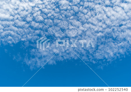 秋天的天空圖像 [鱗片雲] 102252540