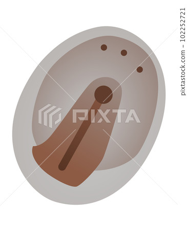 Hearing aid. Sound amplifier for patients with hearing loss. Medicine and health. Realistic object. Treatment and prosthetics in otolaryngology Hearing aid. Sound amplifier for patients with hearing loss. Medicine and health. Realistic object. Treatment and prosthetics in otolaryngology 102252721