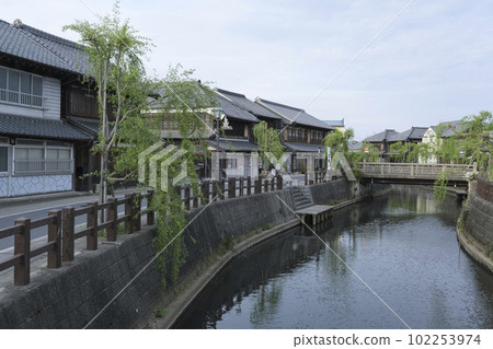 保留著許多歷史建築的佐原街道 保留著許多歷史建築的佐原街道 102253974