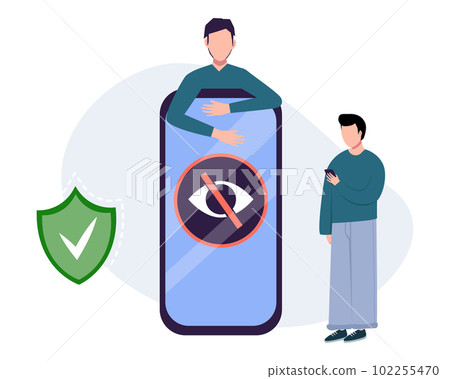 Parental control. Parental control software, parental advisory music, kids digital content metaphors. Vector isolated concept metaphor illustrations Parental control. Parental control software, parental advisory music, kids digital content metaphors. Vector isolated concept metaphor illustrations 102255470