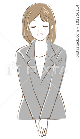 Women in suits 2023 bow 102256114