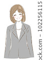 西裝女2023微笑 102256115