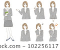 西裝女2023姿勢變化 102256117