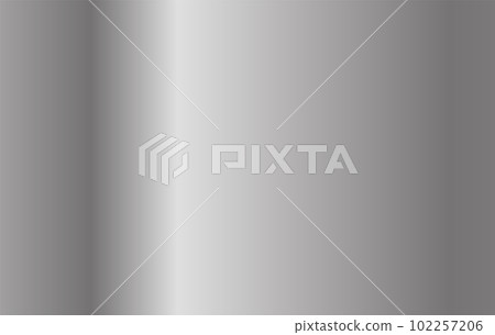 Metal silver gradient. Gray shiny aluminum shapes. Vector chrome plate button Metal silver gradient. Gray shiny aluminum shapes. Vector chrome plate button 102257206