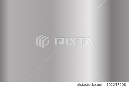 Metal silver gradient. Gray shiny aluminum shapes. Vector chrome plate button Metal silver gradient. Gray shiny aluminum shapes. Vector chrome plate button 102257208