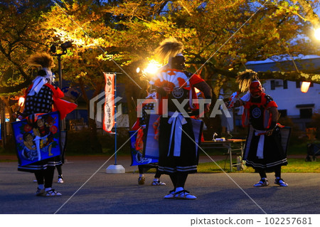 岩手縣北上市民俗藝能鬼舞 102257681