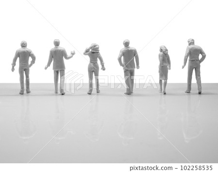 People working in a company People working in a company 102258535