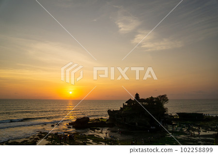 海神廟的日落和剪影 海神廟的日落和剪影 102258899