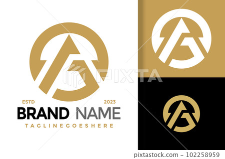 Letter A and G Unique Logo vector icon illustration Letter A and G Unique Logo vector icon illustration 102258959