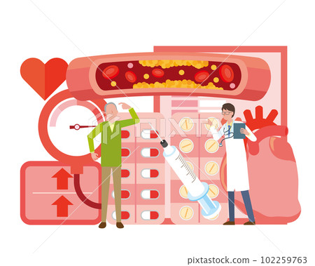 血管健康和醫生的描述 102259763