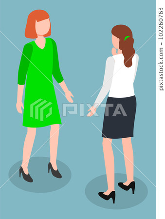 Woman in formal style clothes with arms in different positions standing on gray background Woman in formal style clothes with arms in different positions standing on gray background 102260763