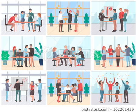 Conference of Workers, Office Employees on Meeting Conference of Workers, Office Employees on Meeting 102261439