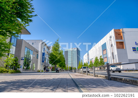 神奈川海老名站的海老名市街景 102262191