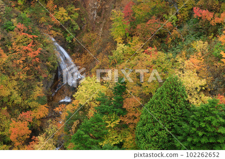 從磐梯妻天際線不動澤大橋看到的福島_Tsubakuro 溪谷 102262652