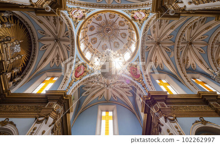 Interior view of the Templo de San Jose de Gracia 102262997