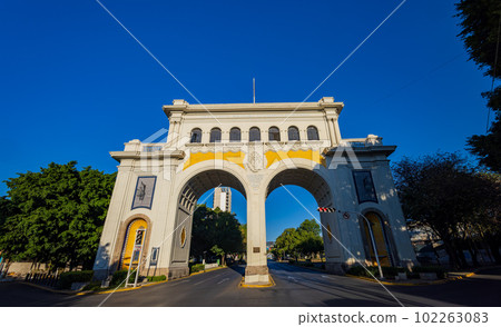 Sunny view of the Arcos Vallarta Guadalajara Sunny view of the Arcos Vallarta Guadalajara 102263083