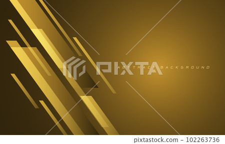 Abstract golden line cgeometric dynamic luxury design modern futuristic background vector 102263736