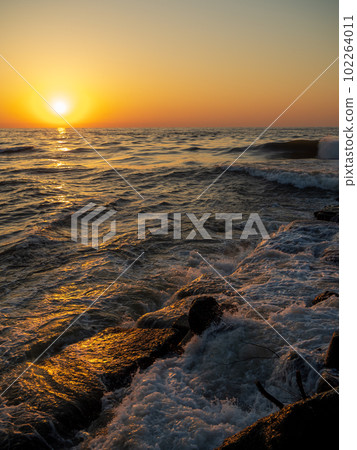 烏鴉的日落和日本海 烏鴉的日落和日本海 102264011