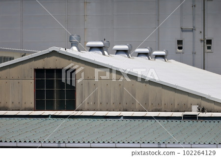 工廠屋頂圖像 工廠屋頂圖像 102264129