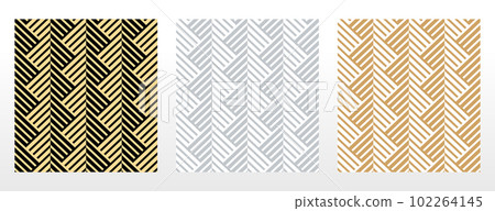 Set of abstract geometric patterns. Seamless vector backgrounds. Colored ornaments Graphic modern patterns Simple lattice graphic design Set of abstract geometric patterns. Seamless vector backgrounds. Colored ornaments Graphic modern patterns Simple lattice graphic design 102264145