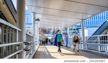 神奈川海老名站的海老名市街景 102264467