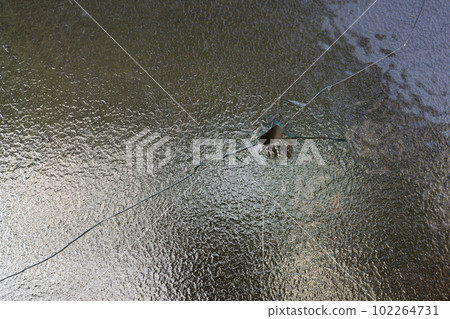 窗口玻璃背景穿孔玻璃圖像窗口磨砂玻璃 102264731