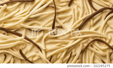 Aromatic Vanilla Spice Photorealistic Horizontal Background. Healthy Vegetarian Diet. Ai Generated Hyperrealistic Background with Delicious Flavory Vanilla Spice. 102265275