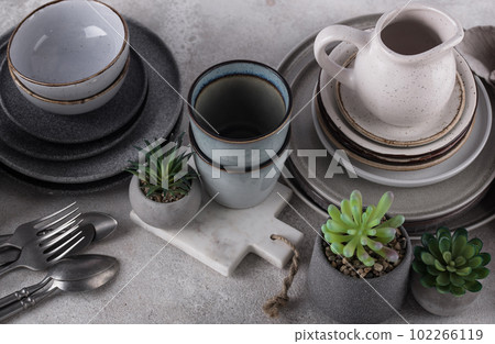 Craft ceramic plates, bowls and cups Craft ceramic plates, bowls and cups 102266119