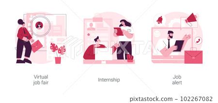 Job proposal abstract concept vector... - Stock Illustration [102267082 ...