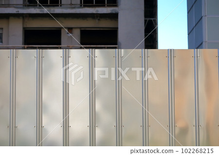 Temporary enclosure of universal steel plate (galvanized) image 102268215