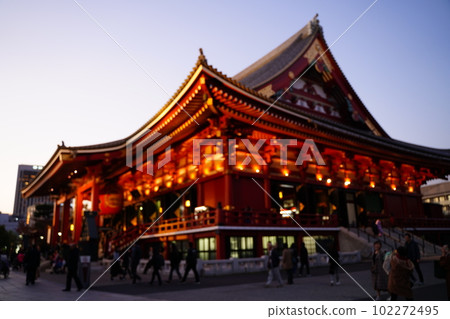 Senso-ji, evening, building, architecture, five-storied pagoda, pagoda, pagoda, red, night, Asakusa, asakusa, asakusa, Tokyo, toky Senso-ji, evening, building, architecture, five-storied pagoda, pagoda, pagoda, red, night, Asakusa, asakusa, asakusa, Tokyo, toky 102272495