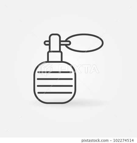Hand Grenade vector thin line concept icon 102274514
