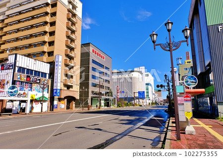 Scenery of Kitaodori, Kushiro City 102275355