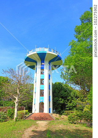 Scenery of Nishio City, Aichi Kodomo no Kuni Observatory 102275902