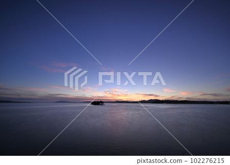 A view of Lake Shinji 102276215