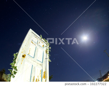 白色的門和月光 102277322