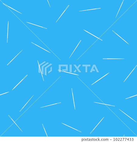 Blue sewing needle vector seamless pattern Blue sewing needle vector seamless pattern 102277433