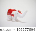 Felt work white elephant 102277694
