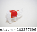 Felt work white elephant 102277696