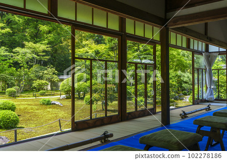綠意盎然的季節——甘雲山速草院（京都市東山區） 102278186