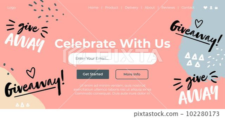 Giveaway win prize and celebrate with us website Giveaway win prize and celebrate with us website 102280173