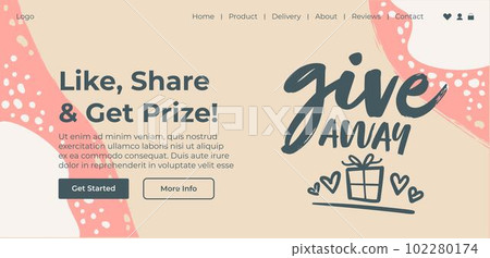 Like share and get price, give away contest web Like share and get price, give away contest web 102280174