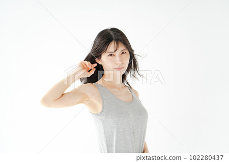 Hair care female beauty 102280437