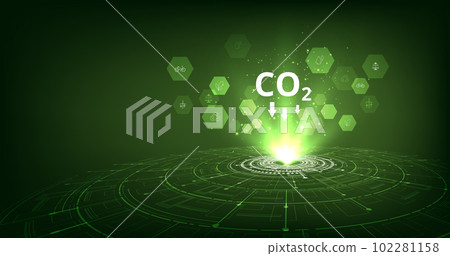 The idea of reducing CO2 emissions to limit global warming. The idea of reducing CO2 emissions to limit global warming. 102281158