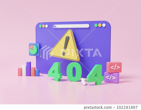 3D web瀏覽器,找不到404錯誤頁面,系統維護更新概念 3D web瀏覽器,找不到404錯誤頁面,系統維護更新概念 102281807