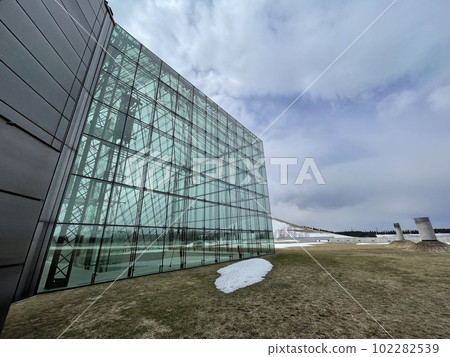 Moerenuma Park Glass Pyramid and Mount Moere Moerenuma Park Glass Pyramid and Mount Moere 102282539