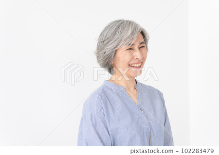 Beauty senior female portrait 102283479