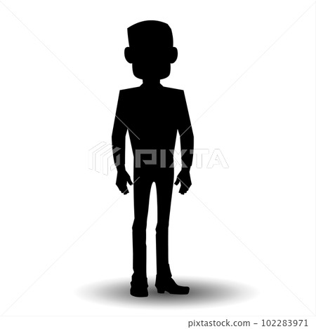 Silhouette of a man Silhouette of a man 102283971