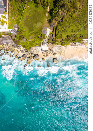 Aerial view of Bingin beach in Bali, Indonesia Aerial view of Bingin beach in Bali, Indonesia 102285621