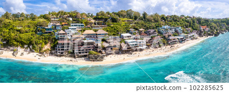 Aerial view of Bingin beach in Bali, Indonesia Aerial view of Bingin beach in Bali, Indonesia 102285625